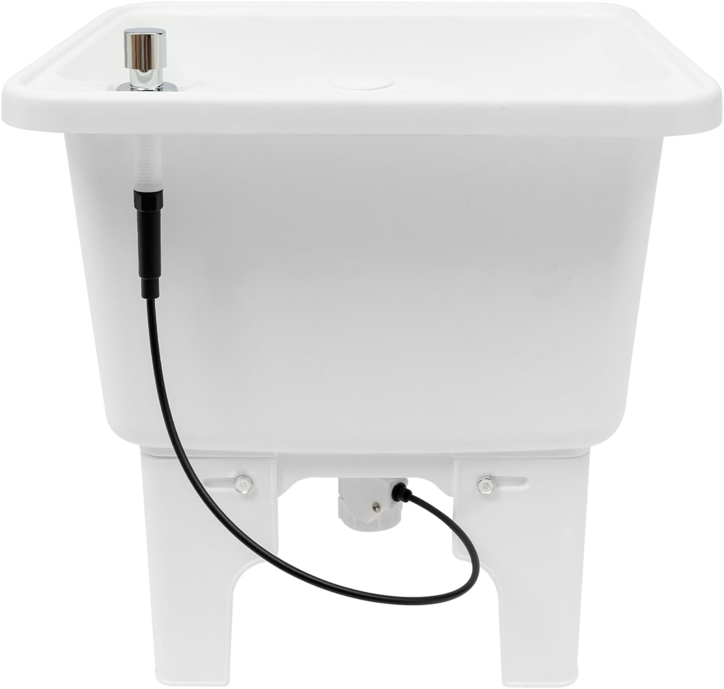 Commercial Floor Mop Sink,Portable Camping Sink,Indoor and Outdoor Utility Sink,Commercial Utility Floor Mount Mop Basin for Restaurant, Garage, Basement