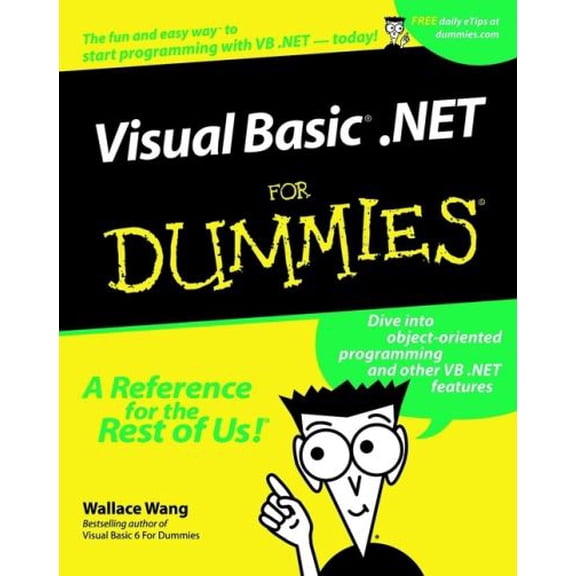 Pre-Owned VisualBASIC .Net for Dummies (Paperback) by Wallace Wang