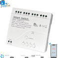 thumbnail image 2 of Smart Switch 4 Channel Smart WiFi Bluetooth Wireless Dry Contact Relay Switch Module APP Remote Control 85-250V, 2 of 8