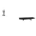 thumbnail image 1 of Figura decorativa de caballero para escritorio, estatua de resina, pieza de colección, adorno de madera para bandeja, ideal para hogares, oficinas, es, 1 of 8