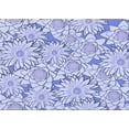thumbnail image 1 of Ahgly Company Machine Washable Indoor Rectangle Transitional Heavenly Blue Area Rugs, 7' x 10', 1 of 7