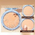 thumbnail image 2 of Summer Oil Control Perfection Pressed Powder Pressed Powder Oil Control Face Pressed Powder Smooth Setting Powder Makeup Long Lasting Finishing Powder, 2 of 6