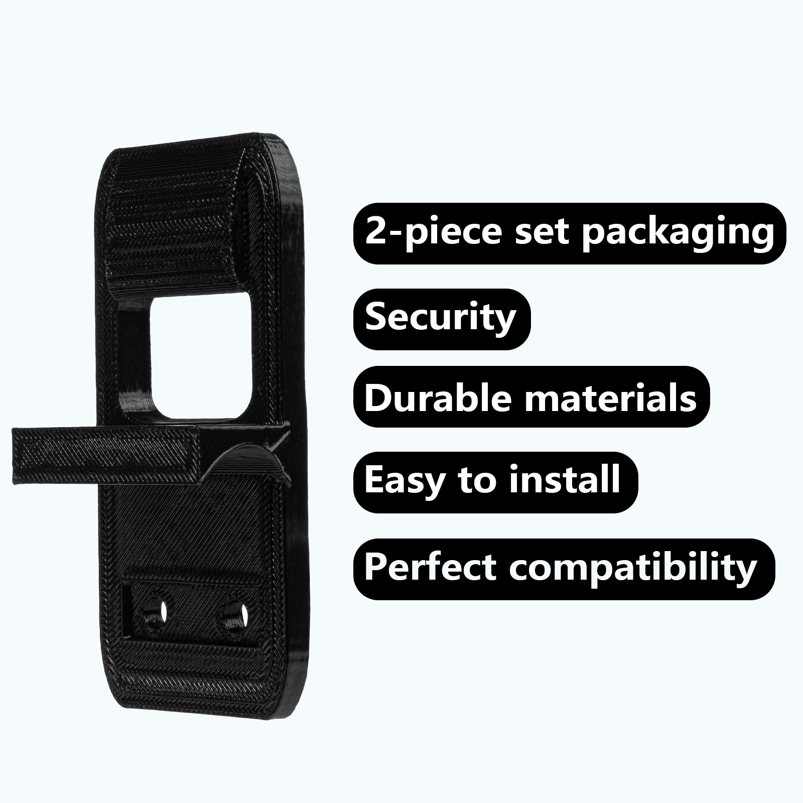 Stroller Replacement Latch Compatible with UPPAbaby Vista V1/V2 Strollers - Easy Install, Durable Plastic - Fix Broken or Lost Latch 2pc