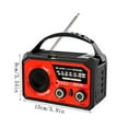 thumbnail image 2 of Klonfd 16000mAh Solar Hand Crank Radio | All Round Outdoor Power Balancing Emergency And Entertainment, 2 of 5
