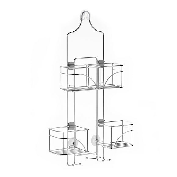Tous les Produits Zenith 7446ss Caddy de Douche Extensible pour Douche à Main Ou Bouteilles Hautes, Chrome