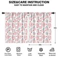 thumbnail image 2 of Blackout Kids Curtains,Pink Cow Milk Strawberry Jar Pattern Childrens Insulated Curtains Set Of 2,Bedroom Essentials,Toddler Room Decor 42x54in(106x137cm), 2 of 5