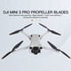 thumbnail image 3 of 1/2 pares de hélices de bajo ruido Kit de cuchillas Drone Wing Fans para DJI Mini 3 Pro Universal  Accesorios Electrónicos, 3 of 9