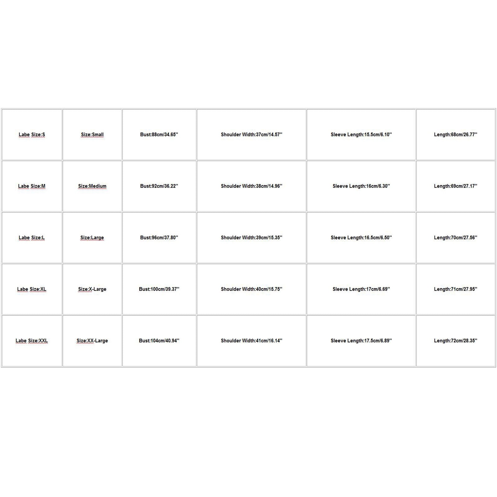 SUMGIC56 Size　L in USA Size Chart & Guide | Lands' End Business Uniforms