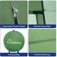 thumbnail image 5 of Portable Pop Up Privacy Shower Tent, Spacious Changing Room, Dressing Room, Sun Sunshade Canopy Outdoor Rain Shelter, Backpack Privacy Shelters for Camping, Hiking, Beach, Toilet, Green, 5 of 8