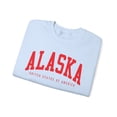 thumbnail image 3 of Alaska Sweatshirt Gifts Crew Neck Shirt Long Sleeve Unisex, 3 of 7