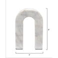 thumbnail image 6 of Jamie Young Co Flux Handmade Transitional Marble Decorative Object in White, 6 of 6