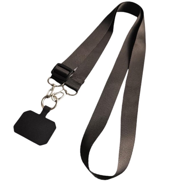 Lttoisl Wmool Universal Crossbody Phone Lanyard | Adjustable Woven Twill Fabric Mobile Phone Strap for Hands-Free Carry | Secure Anti-Loss Neck & Shoulder Holder