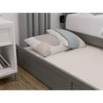 thumbnail image 6 of AFI Warren Solid Wood Twin Bed w/ Footboard & Twin Trundle in Gray, 6 of 10