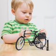 thumbnail image 4 of HLONK Clearance! DIY Retro Bicycle Model Ornament for Kids  Creative Simulation Mini Bicycle Model Scale Kit With Inflator and Briefcase  Finger Bike Models Toys For Desktop Decoration Or, 4 of 9