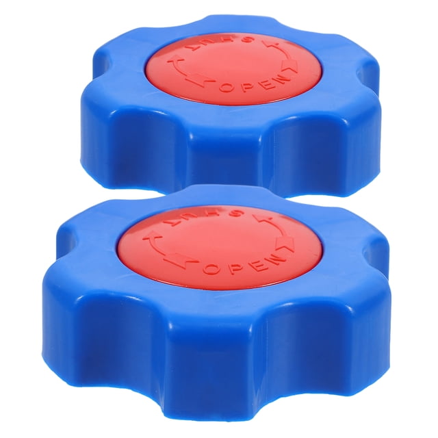 KAKOWELY Poignée de Robinet Robinet de Douche 2 Pcs Poignée de Roue Remplacement de Poignée d'Obturateur à Trou Carré Roue 2.17"X2.17"X0.59 Pouces