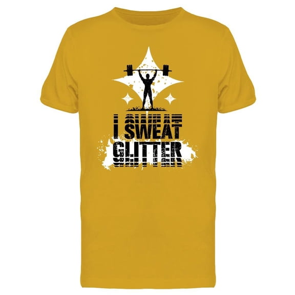 I Sweat Gym Fit Inspo T-Shirt Men -Image by Shutterstock, Male XX-Large