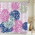 thumbnail image 4 of Waterproof Polyester Colorful Shower Curtain Modern Color Print for Bathroom Curtain Long 180*200cm Shower Curtains Cortina, 4 of 9