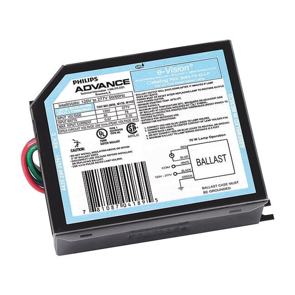 Advance ElectrHIDBallast,Advance,50W,Pulse,1PK IMH50GLFM