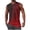 Red, variant on Mens Vests Tops Sleeveless Tshirt Men Tank Top Summer Round Neck Hawaiian Printed Beach Vest for Holiday Gym Hot Pink M