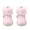 Pink, variant on PINQI Unisex Child Warm Slippers Socks Slipper Baby Girls Kids Solid Knit Stocking Soft Warm Shoes Toddler Boys Sole Rubber Baby Shoes(Yellow,9-12 Months)