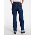 thumbnail image 3 of Kacey Lee Women's High Rise Straight Jeans, Sizes 0-18, 3 of 6
