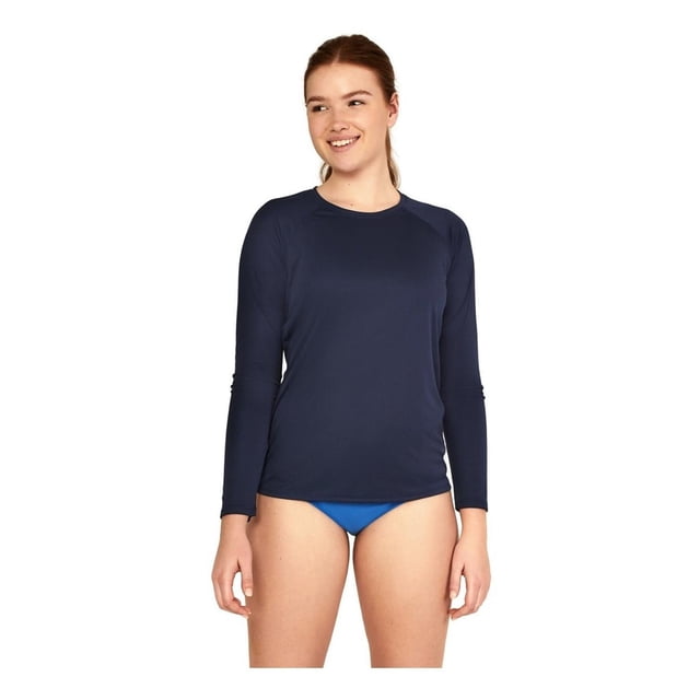 Playera Speedo Mujer Swim Tee Azul 7734310-410