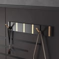 thumbnail image 4 of Colgador de toallas plegable YONGSHENG 2 vías negro y dorado, 4 of 5