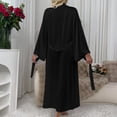 thumbnail image 4 of WCJM Hooded Robes for Women Womens Soft Long Sleeve Satin Robe Comfortable Loungewear Sleepwear Pajama Coat, 4 of 8