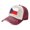 Dark Red, variant on Czech Republic Distressed Baseball Cap Dad Hats for Men Women Vintage Trucker Hat Low Profile Ball Caps