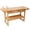 Natural 92, variant on Workbench for Garage Workshop, 40 Rubber Wood Work Table with Adjustable Handle, 330Lbs Capacity