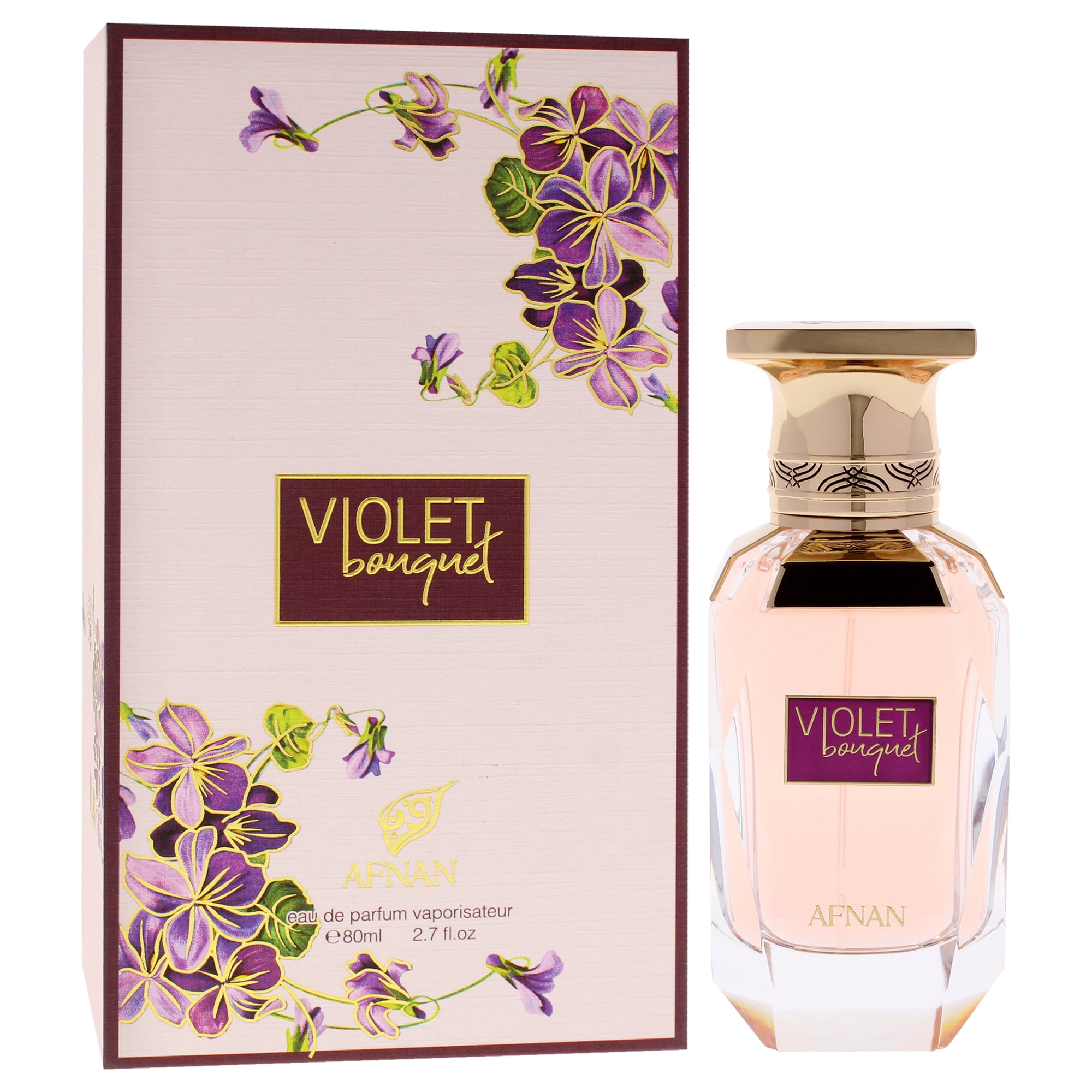 Afnan Violet Bouquet Women Edp Spray, 2.7 oz, Oriental Floral