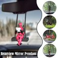 thumbnail image 4 of Deadpool Car Pendant - Cartoon Design, Miniature Model, Action Figure Accessory, Suitable for Cars, 4 of 8