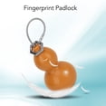 thumbnail image 3 of Fingerprint Padlock,  USB Rechargeable Smart Padlock with Keyless Biometric,  IP65 Waterproof Keyless Locker Lock for Storage Lockers, Fences, Cabinets, Suitcase, Backpack, 3 of 7