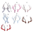 thumbnail image 3 of Simulation Resin Antlers Headpiece for Cosplay and Theme Party Easy to Use Christmas Theme Headband Making Accessories, 3 of 8