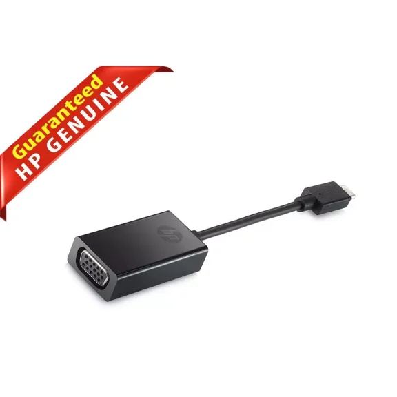 New HP USB-C to VGA Display Graphic Adapter USB C Type P7Z54AA#ABL