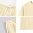 thumbnail image 5 of Mens Short Sets 2 Piece Outfits - Casual Summer Short Sleeve Sweatsuits Sets for Men with Cargo Pocket, 5 of 5