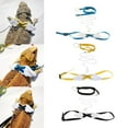 thumbnail image 3 of MERIGLARE Bearded Dragon Reptile Gecko Turtle Adjustable Harness Strap Keep Rope Yellow, 3 of 9