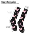 thumbnail image 2 of Daiia Sports Socks Gradient Butterfly Printed Novelty Crew Socks for Men Women Knee High Socks Cotton Socks Soft & Breathable Support Unisex Socks, 2 of 9