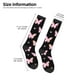 thumbnail image 2 of Fotbe Gradient Butterfly Calcetas Divertidas Estampadas para Hombre y Mujer, Calcetas de Algodón hasta la Rodilla para Caminar, Correr, Enfermería y Embarazo, 2 of 6