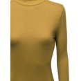 thumbnail image 3 of FashionOutfit Women's Mock Turtle neck Long sleeve Knit Top Sweater, 3 of 3