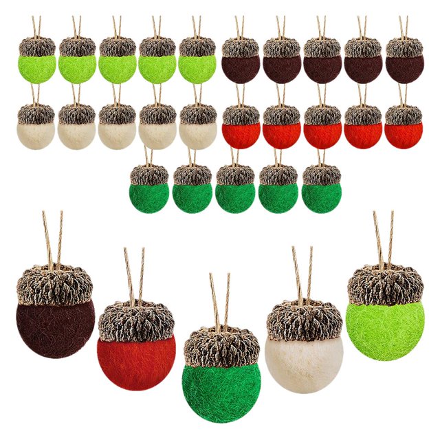 Ornaments Suitable For Autumn Thanksgiving Christmas Tree Fireplace 30PC