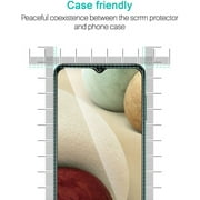 For Samsung Galaxy S22 Ultra Tempered Glass Screen Protector Premium HD Clear, Case Friendly, 9H Hardness, 3D Touch Accuracy, Anti-Bubble Film Cover