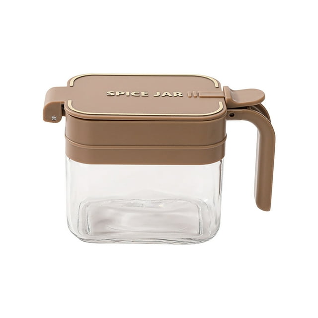 Fiudx Stackable Transparent Kitchen Grain Storage Jar | Double Sealed Lid for Rice, Pasta & Dry Food | Airtight Food Container | 1-Pack