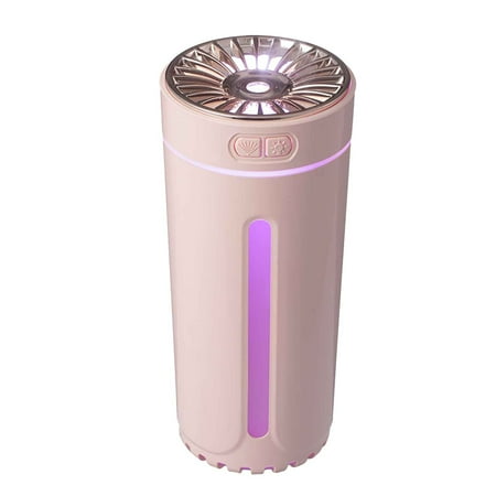 

Tepsmf Humidifiers for Bedroom Small Silent Portable Usb Car Aromatherapy Humidifier Phantom Cup Colorful Night Light Air Humidifier