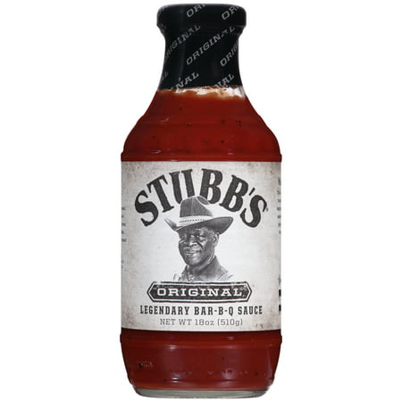 (3 Pack) Stubb's Original Bar-B-Q Sauce, 18 oz (The Best Rib Sauce)