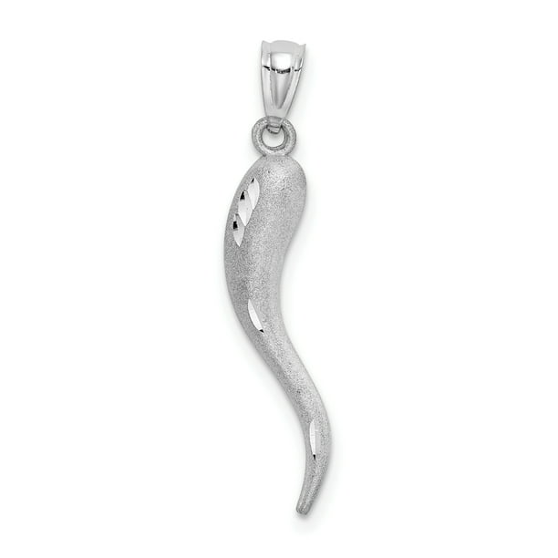 Diamond italian horn charm store
