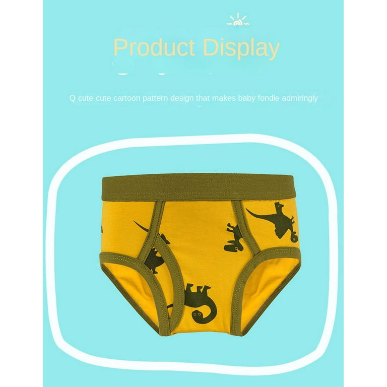 Yazi Boys' 2-12 Year Underwear Multipack Boys' 5 Pack Briefs 