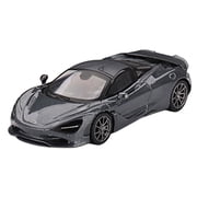 McLaren 750S Saros Gray Limited Edition 1/64 Diecast Model Car by Mini GT