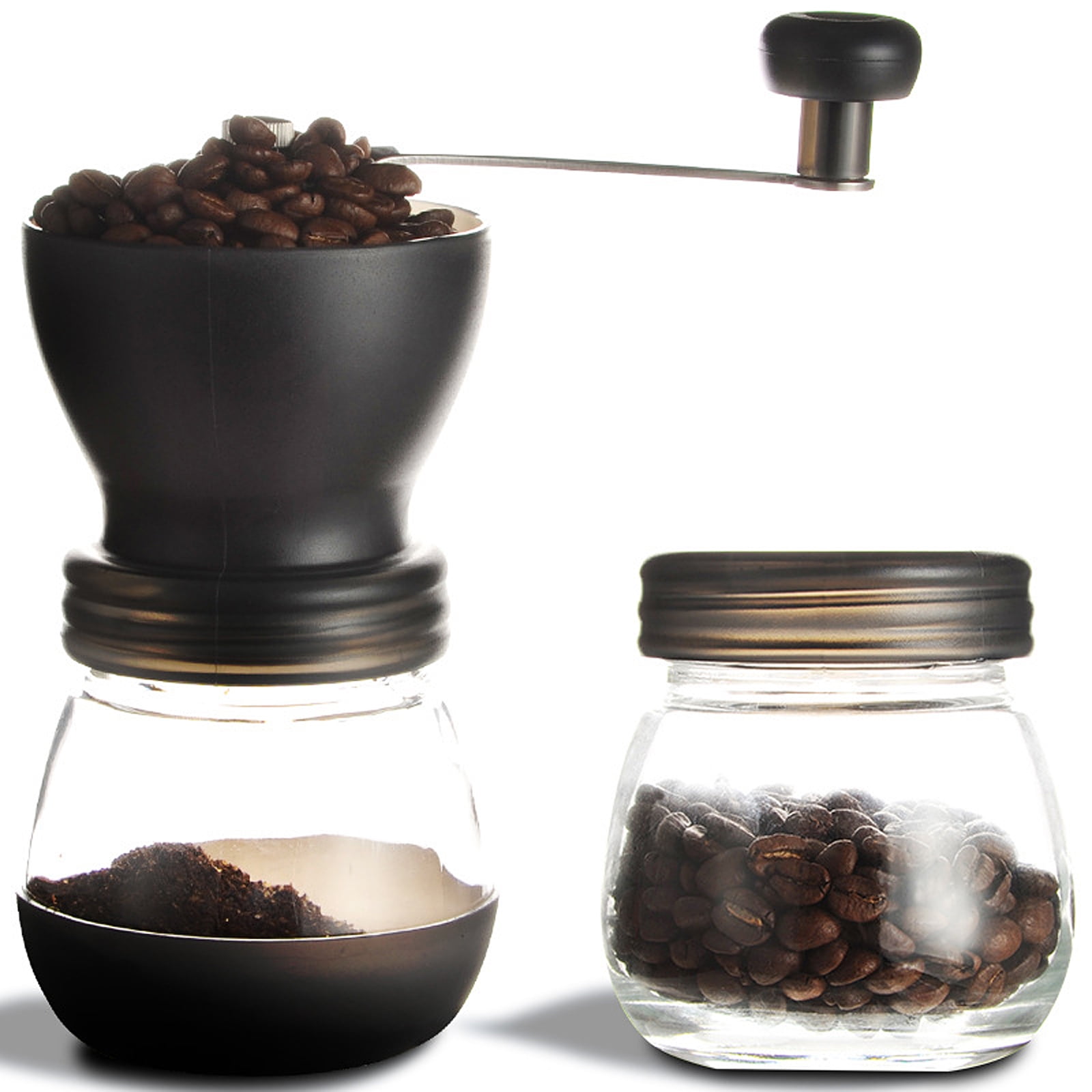 Manual Coffee Grinder Coffee Bean Grinders Maker Ceramic Coffee Container Coffee Grinder Coffee
