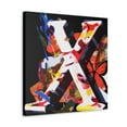 thumbnail image 2 of X in RGB Glare - Canvas, 2 of 10